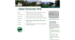 Desktop Screenshot of eastondems.org